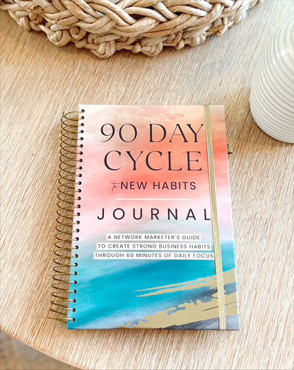 90 Day Habits Journal: Network Marketing Edition