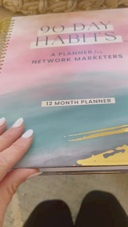 12 Month Planner for Network Marketers